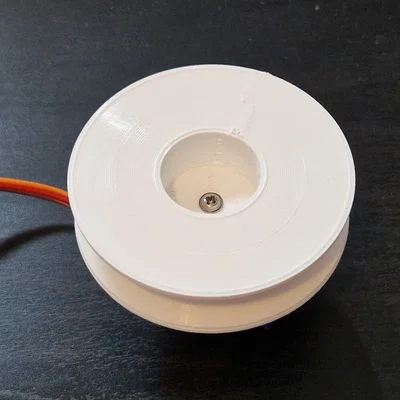 Phụ kiện gắn bánh xe/puly cho Servo