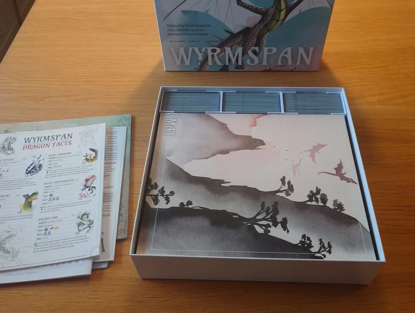 Khay đựng Wyrmspan dành cho bài có bọc sleeve dày - Image 6