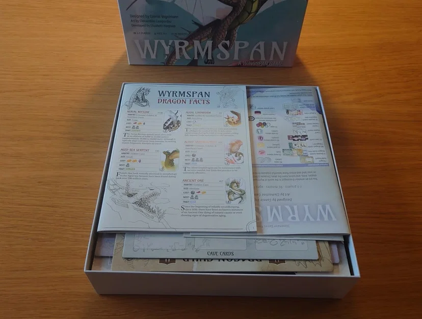 Khay đựng Wyrmspan dành cho bài có bọc sleeve dày - Image 7