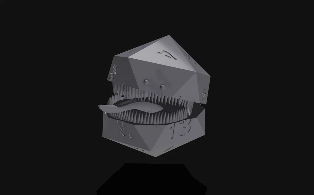 Mô hình xúc xắc Mimic (DnD Dice Mimic) in 3D độc đáo - Image 1