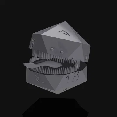 Mô hình xúc xắc Mimic (DnD Dice Mimic) in 3D độc đáo