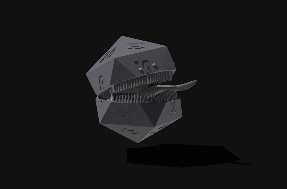 Mô hình xúc xắc Mimic (DnD Dice Mimic) in 3D độc đáo - Image 2