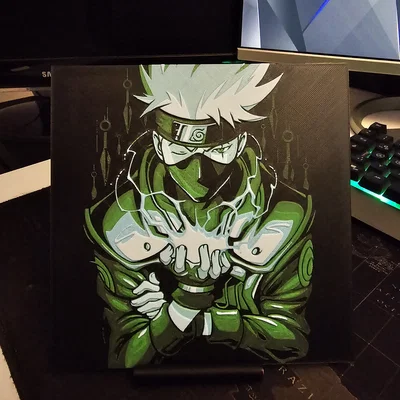 Kakashi (Naruto) - Tranh nhựa HueForge