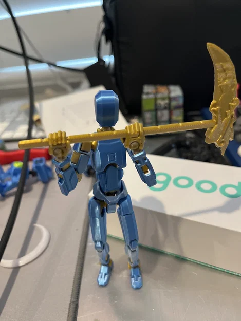 Scythe of Quakes (Lưỡi Hái Địa Chấn) Phụ Kiện Cho Dummy 13 - Image 1