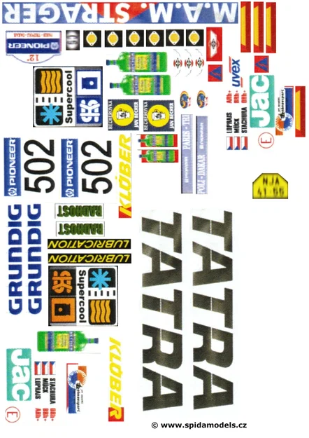 Mô hình xe tải RC Tatra T815 Dakar 1990 tỉ lệ 1:12 chi tiết - Image 10