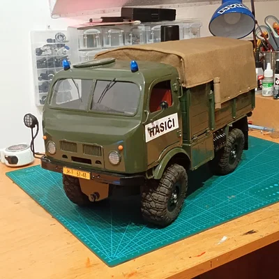 Mô hình RC TATRA 805 DVS-8 tỉ lệ 1/10