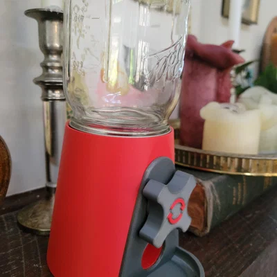 Máy Bán Kẹo Tự Chế Dùng Hũ Mason Jar Miệng Rộng