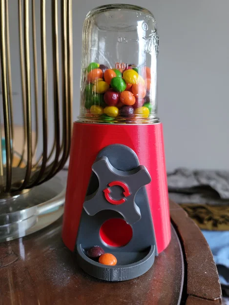 Máy đựng kẹo Mason Jar đơn giản - In nhiều màu không cần MMU - Image 1