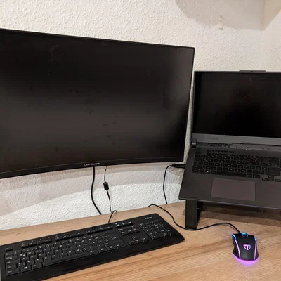 Đế kê laptop loại cao (15"/17")