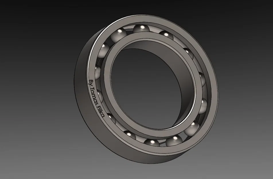Vòng Bi (Ball Bearing) - Tiêu chuẩn ČSN 02 4630 - Image 1