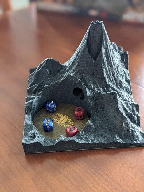 Tháp đổ xúc xắc Mount Doom - LOTR - Image 1