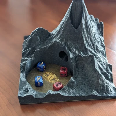 Tháp đổ xúc xắc Mount Doom - LOTR