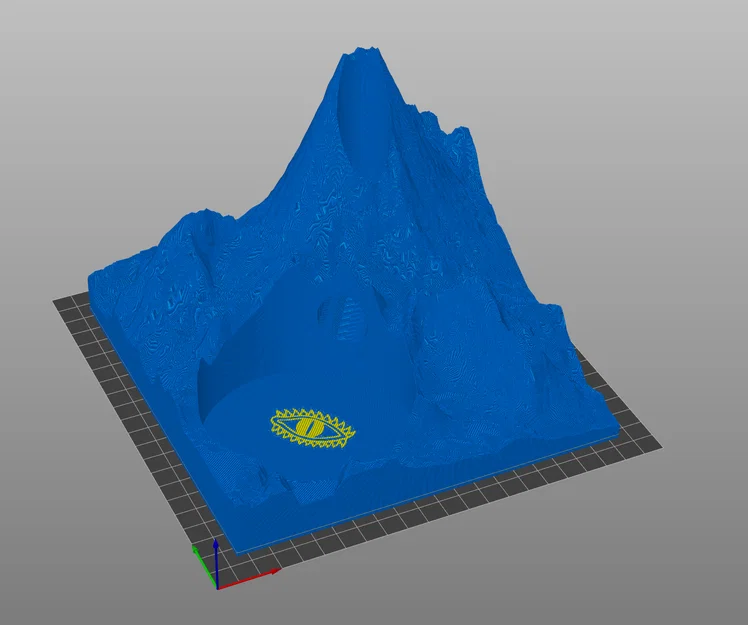 Tháp đổ xúc xắc Mount Doom - LOTR - Image 2