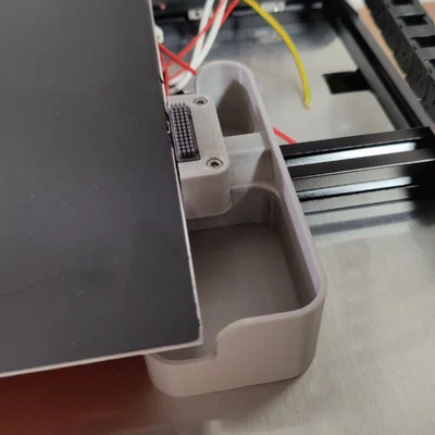 Voron 2.4 Purge Bucket - Gá lau nozzle dùng chổi silicon