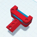 Voron 2.4 Purge Bucket - Gá lau nozzle dùng chổi silicon - Thumbnail 4