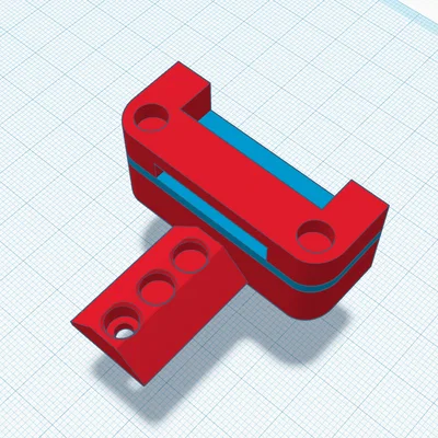 Voron 2.4 Purge Bucket - Gá lau nozzle dùng chổi silicon