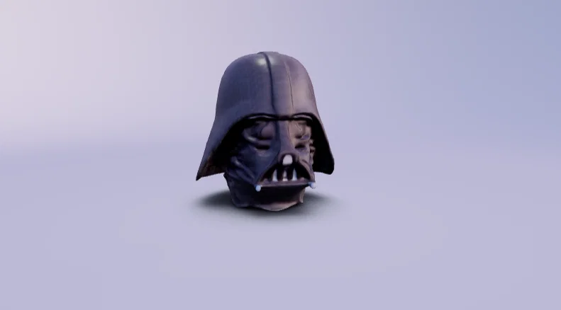 Mô hình 3D nón bảo hiểm Darth Vader (Anakin Skywalker) cực chi tiết - Image 1