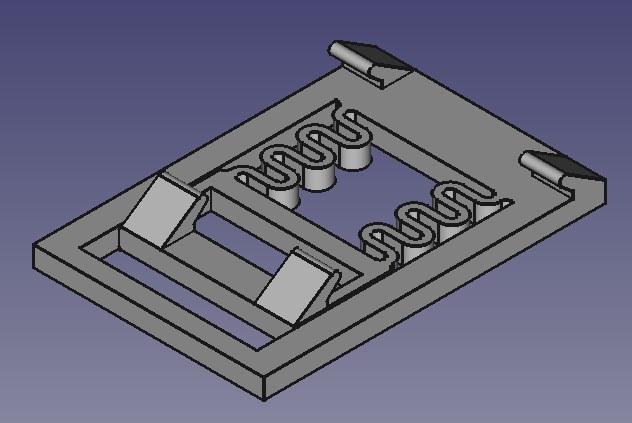 Đế gắn thanh ray DIN (DIN Rail Mounts) in 3D đa năng, bền bỉ - Image 1