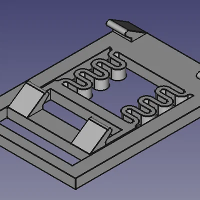 Đế gắn thanh ray DIN (DIN Rail Mounts) in 3D đa năng, bền bỉ