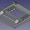 Đế gắn thanh ray DIN (DIN Rail Mounts) in 3D đa năng, bền bỉ - Thumbnail 3