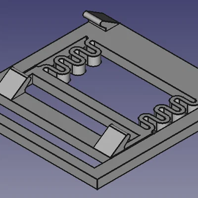 Đế gắn thanh ray DIN (DIN Rail Mounts) in 3D đa năng, bền bỉ