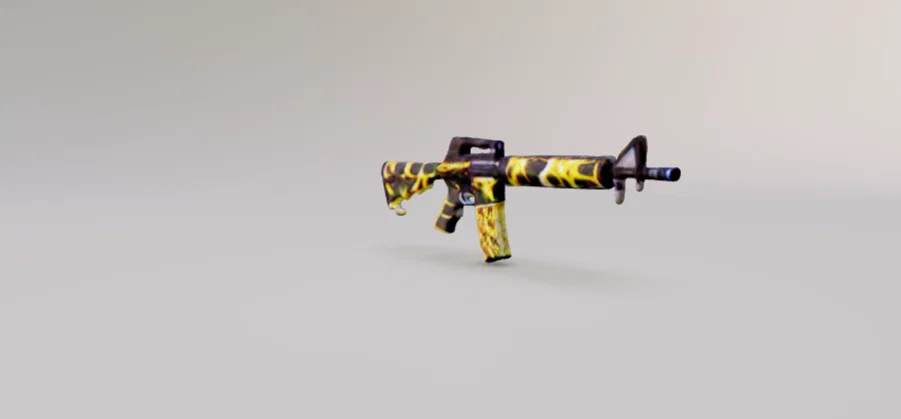 Mô hình súng M16 chi tiết cho in 3D trang trí và sưu tầm - Image 1