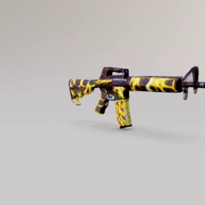 Mô hình súng M16 chi tiết cho in 3D trang trí và sưu tầm