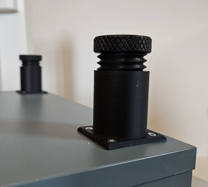 Chân đế tăng chỉnh độ cao cho tủ Ikea Alex - Giải pháp nâng cấp nội thất - Image 2