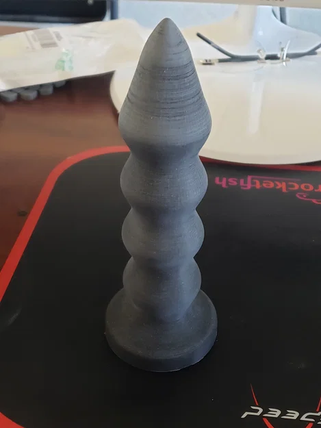 Mẫu in 3D Dildo Gợn Sóng Kích Thước Lớn (Large Wavy Dildo) - Image 1
