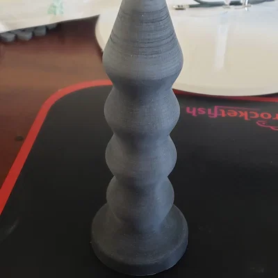 Mẫu in 3D Dildo Gợn Sóng Kích Thước Lớn (Large Wavy Dildo)