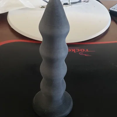Mô hình Dildo gợn sóng kích thước trung bình - File in 3D chất lượng