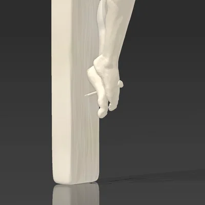Mô hình tượng Chúa chịu nạn (Crucifico) 11cm tinh xảo để in 3D