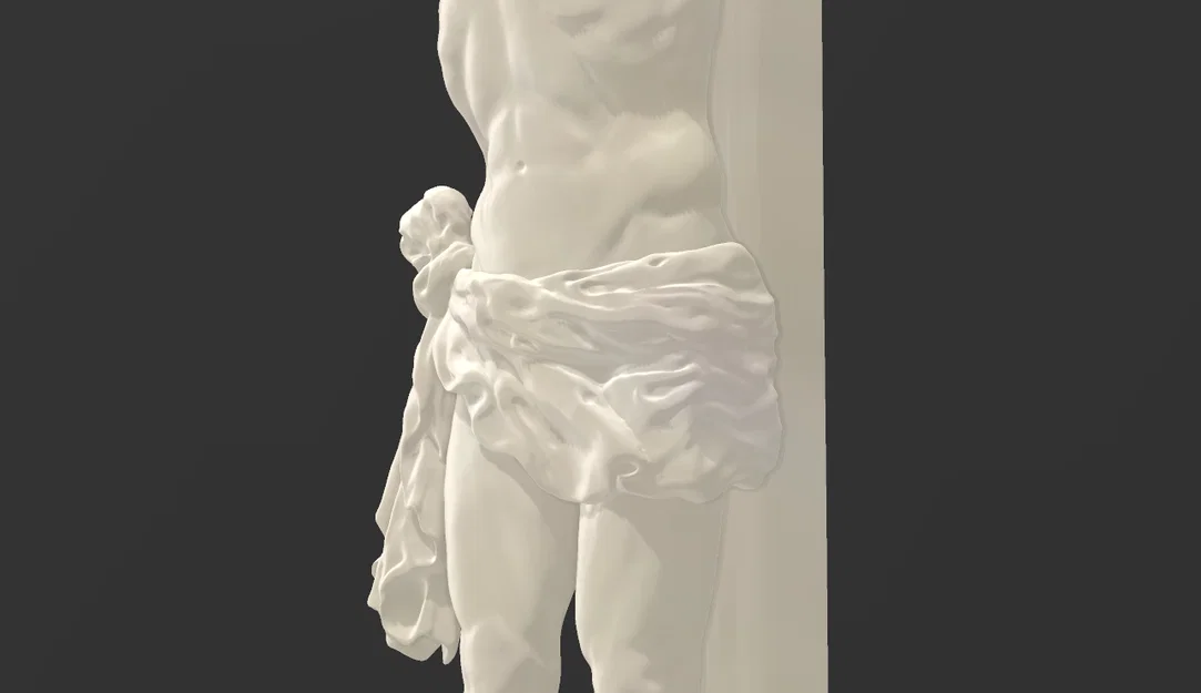 Mô hình tượng Chúa chịu nạn (Crucifico) 11cm tinh xảo để in 3D - Image 6