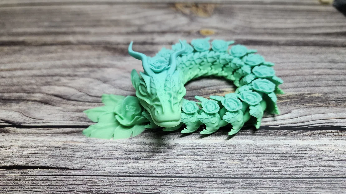 Mô hình Rose Serpent nghệ thuật - Image 1