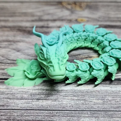 Mô hình Rose Serpent nghệ thuật