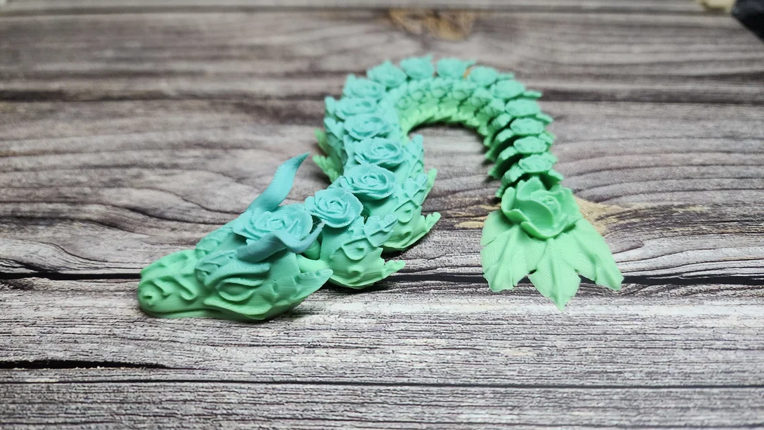 Mô hình Rose Serpent nghệ thuật - Image 3