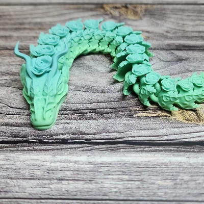 Mô hình Rose Serpent nghệ thuật