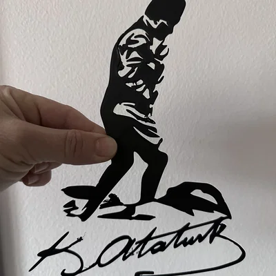 Atatürk tại Kocatepe (phiên bản 5 mảnh)