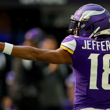 Mô hình tranh in 3D Lithophane cầu thủ Justin Jefferson cực sắc nét