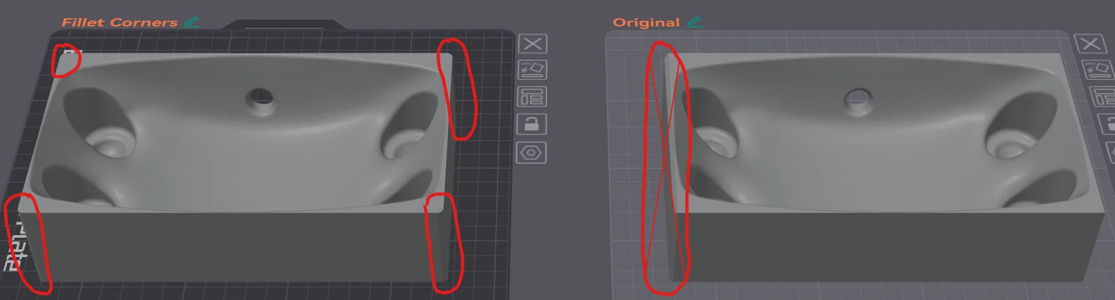 Khay để bàn cho Sunlu S2 - Bo tròn các góc - Image 4