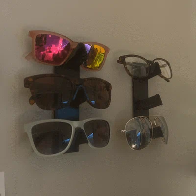 Giá treo mắt kính gắn tường thông minh - Mẫu in 3D tiện ích