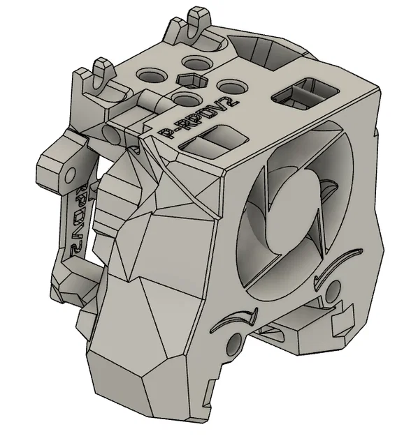 Bộ cắt nhựa ERCF v2 cho Stealthburner và Rapido V2 - Image 1