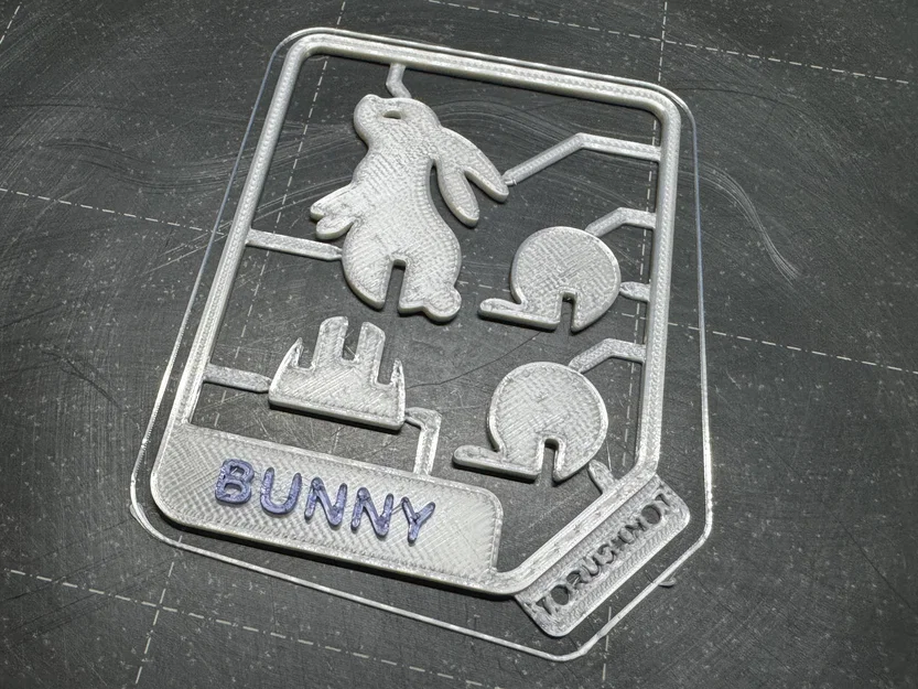 Kit Card Chú Thỏ Phục Sinh Siêu Đáng Yêu - Image 3