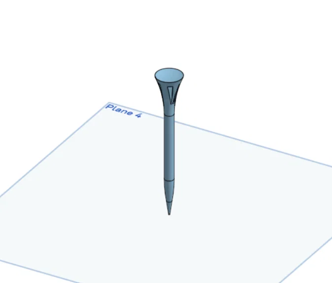 Mẫu Golf Tee in 3D - Tiết kiệm chi phí phụ kiện cho golfer - Image 1