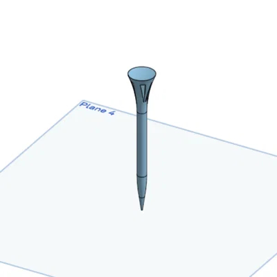 Mẫu Golf Tee in 3D - Tiết kiệm chi phí phụ kiện cho golfer