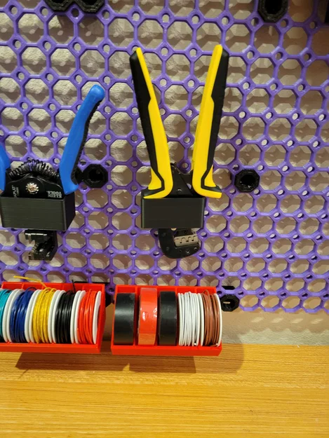 Giá treo kìm bấm Dupont và JST cho hệ thống Multiboard - Image 1