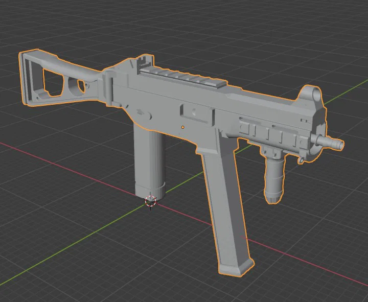 Mô hình súng UMP45 cho Dummy13 - Phụ kiện in 3D cực chất - Image 2