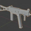 Mô hình súng UMP45 cho Dummy13 - Phụ kiện in 3D cực chất - Thumbnail 2