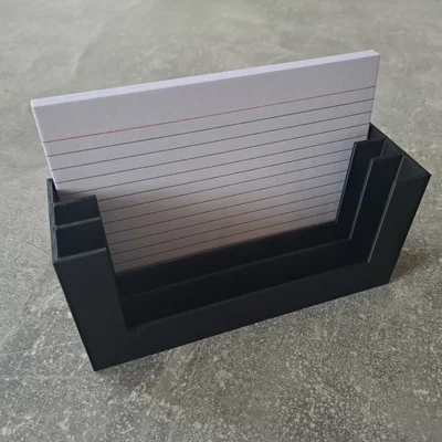 Khay Đựng Thẻ Ghi Chú A6 (Index Card Holder) Đẹp Mắt Cho Bàn Làm Việc