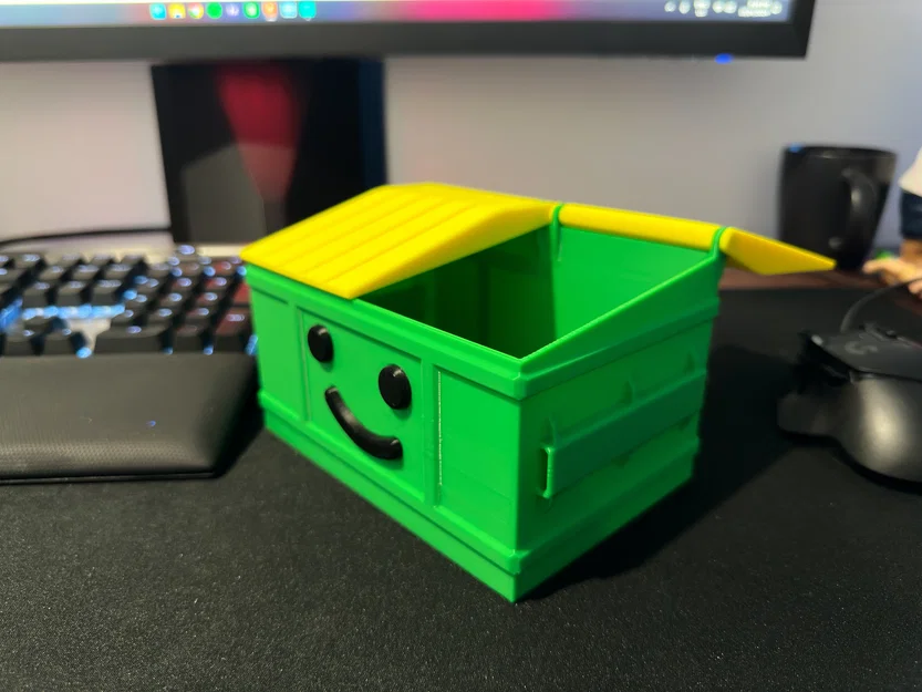 Thùng rác mini (Dumpster) đựng văn phòng phẩm - Image 1